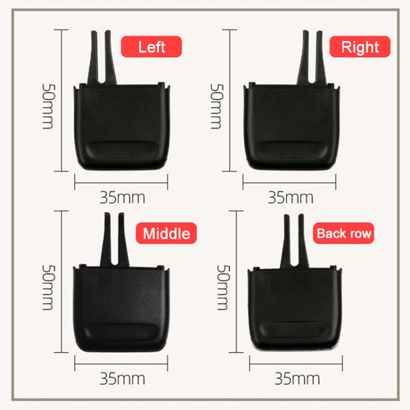 For Porsche Panamera Left Driving Car Air Conditioning Air Outlet Paddle, Type:Middle