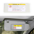 For Peugeot 308 2010-2022 Left-hand Drive Car Sun Visor Makeup Mirror Cover 98177070(White) - free shipping - PMC TechLife - Order now!