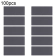 For iPhone X / XS Max 100set Battery Black Adhesive Strip Sticker - Others by PMC TechLife | Online Shopping South Africa | PMC TechLife