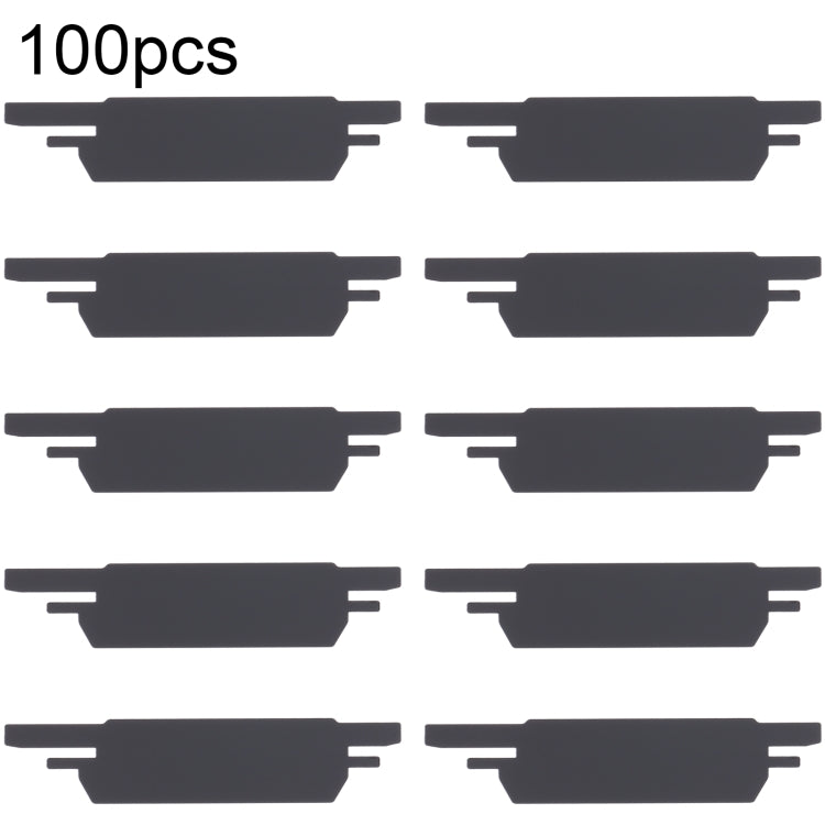 For iPhone 12 mini / 13 mini 100set Battery Black Adhesive Strip Sticker
