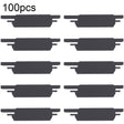 For iPhone 12 mini / 13 mini 100set Battery Black Adhesive Strip Sticker -  by PMC TechLife | Online Shopping South Africa | PMC TechLife