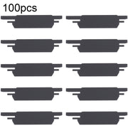 For iPhone 12 mini / 13 mini 100set Battery Black Adhesive Strip Sticker