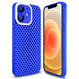 For iPhone 12 Hollow Heat Dissipation TPU Phone Case(Blue) - free shipping - PMC TechLife - Order now!