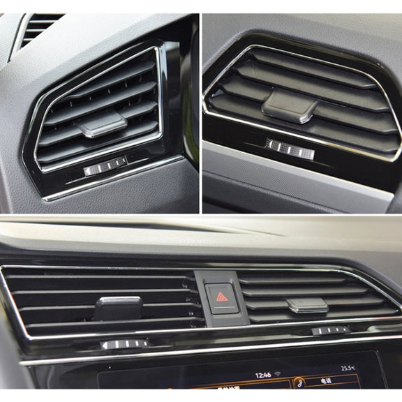 For Volkswagen Tiguan L 17-21 Car Air Conditioning Air Outlet Paddle, Left Driving(Left Side)