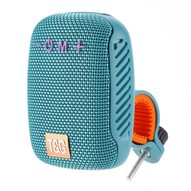 T&G TG-392 Outdoor Bicycle TWS Wireless Bluetooth IPX5 Water-resistant Speaker(Light Green)