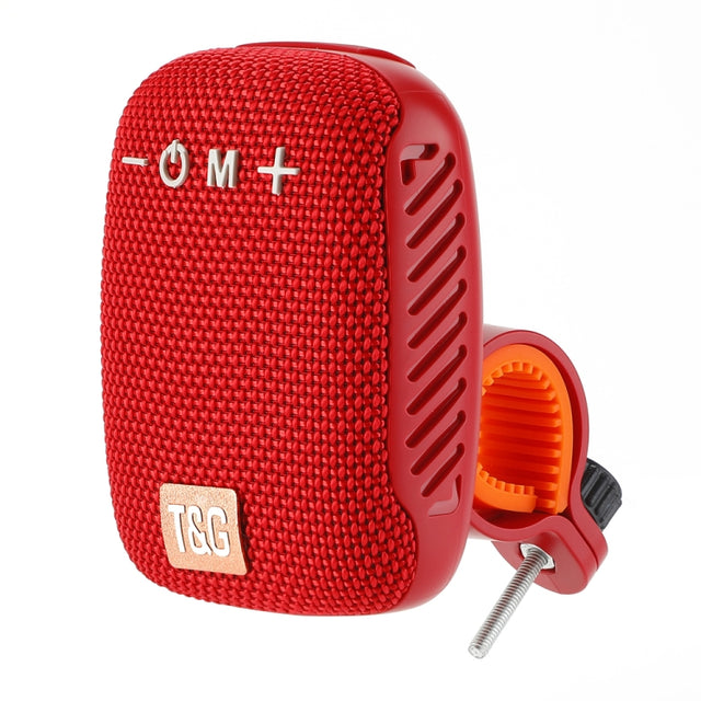 T&G TG-392 Outdoor Bicycle TWS Wireless Bluetooth IPX5 Water-resistant Speaker(Red)