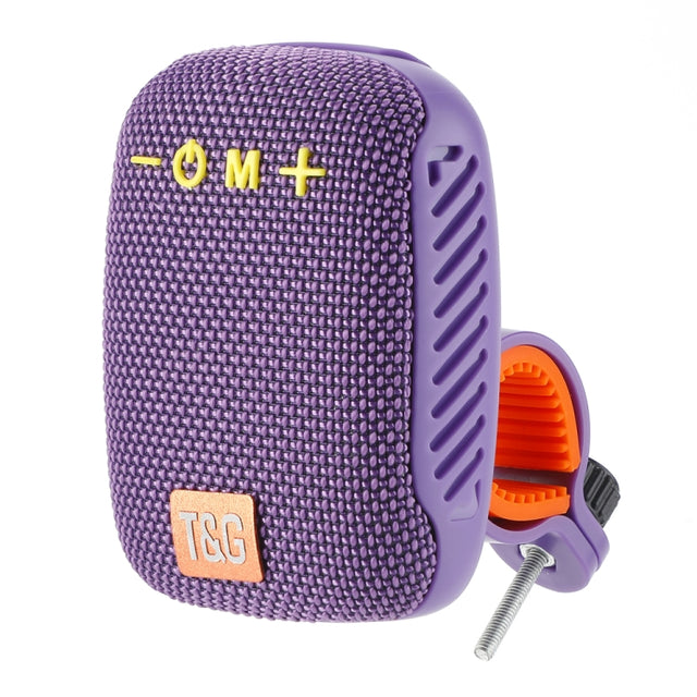 T&G TG-392 Outdoor Bicycle TWS Wireless Bluetooth IPX5 Water-resistant Speaker(Purple)
