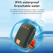 T&G TG-392 Outdoor Bicycle TWS Wireless Bluetooth IPX5 Water-resistant Speaker(Grey)