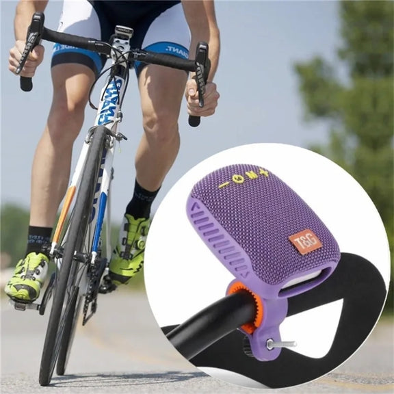 T&G TG-392 Outdoor Bicycle TWS Wireless Bluetooth IPX5 Water-resistant Speaker(Dark Green)