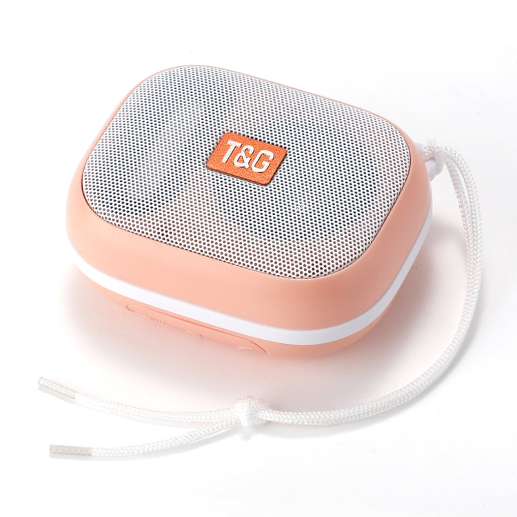 T&G TG-394 Outdoor TWS Wireless Bluetooth IPX7 Water-resistant Speaker(Pink)