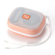 T&G TG-394 Outdoor TWS Wireless Bluetooth IPX7 Water-resistant Speaker(Pink)