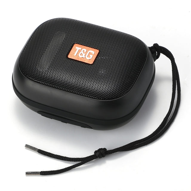 T&G TG-394 Outdoor TWS Wireless Bluetooth IPX7 Water-resistant Speaker(Black)
