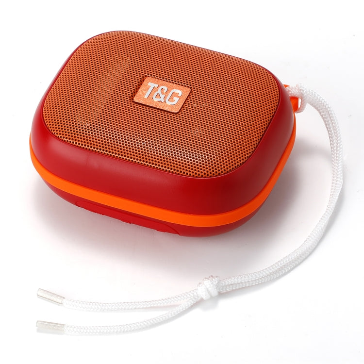 T&G TG-394 Outdoor TWS Wireless Bluetooth IPX7 Water-resistant Speaker(Red)