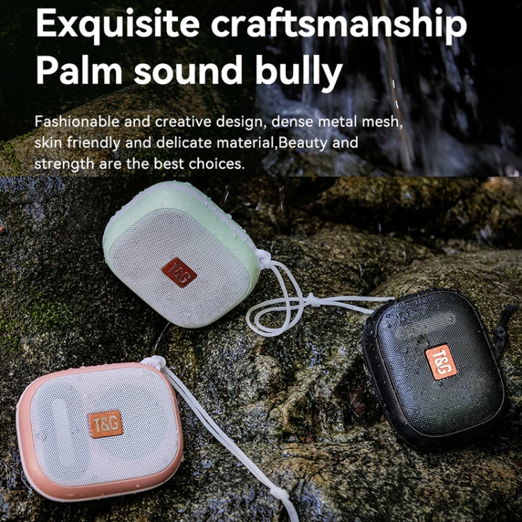 T&G TG-394 Outdoor TWS Wireless Bluetooth IPX7 Water-resistant Speaker(Black)