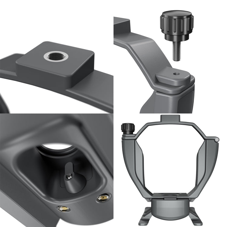 For DJI Mavic 3 Pro / 3 / 3 Classic STARTRC Air-Dropping System Thrower Parabolic Expansion Mount(Grey)