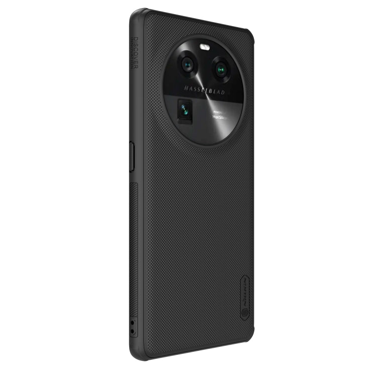 For OPPO Find X6 NILLKIN Frosted Shield Pro Magnetic Magsafe Phone Case(Black)