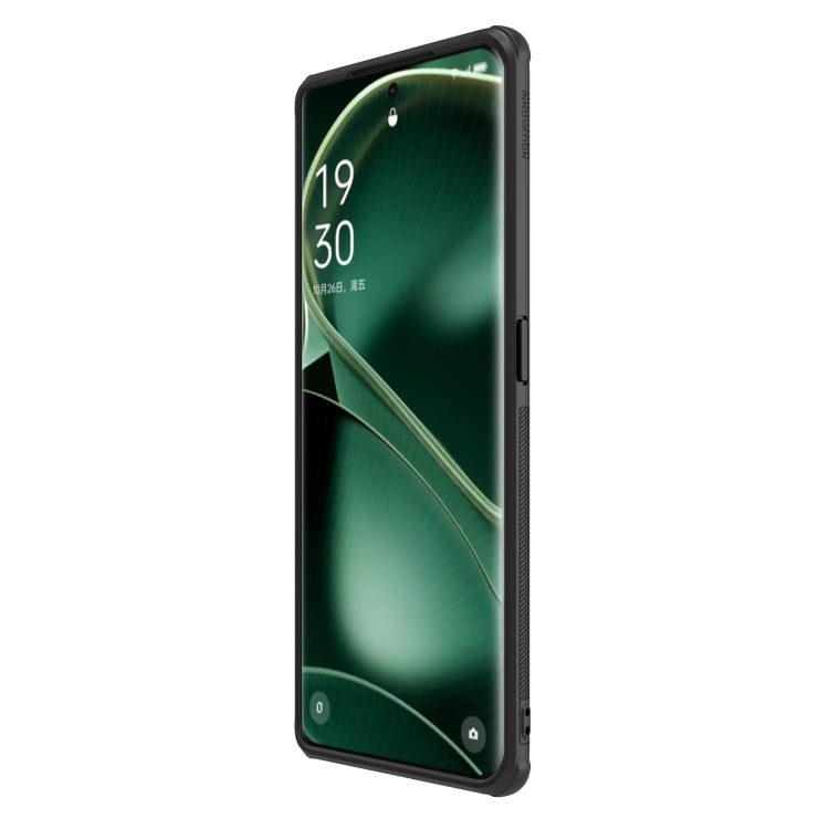 For OPPO Find X6 NILLKIN Frosted Shield Pro Magnetic Magsafe Phone Case(Black)