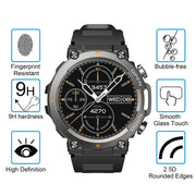 For Zeblaze Vibe 7 10pcs 0.26mm 2.5D 9H Tempered Glass Film Watch Screen Protector
