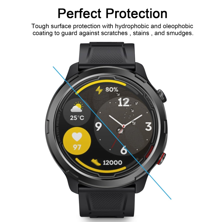For Zeblaze Stratos 2 Lite 50pcs 0.26mm 2.5D 9H Tempered Glass Film Watch Screen Protector