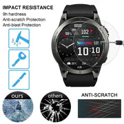 For Zeblaze Stratos 3 50pcs 0.26mm 2.5D 9H Tempered Glass Film Watch Screen Protector