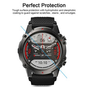 For Zeblaze Vibe 7 Lite 50pcs 0.26mm 2.5D 9H Tempered Glass Film Watch Screen Protector