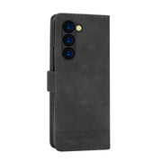 For Samsung Galaxy Z Fold5 Dierfeng Dream Line TPU + PU Leather Phone Case(Black)