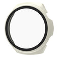 For Huawei Watch 4 Tempered Film + PC Integrated Watch Protective Case(White) - Watch Cases by PMC TechLife | Online Shopping South Africa | PMC TechLife