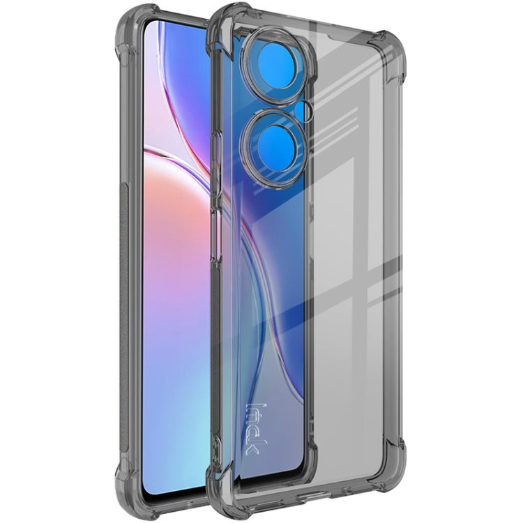For Huawei nova 11i / maimang 20 5G imak Shockproof Airbag TPU Phone Case(Transparent Black)
