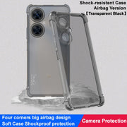 For Huawei nova 11i / maimang 20 5G imak Shockproof Airbag TPU Phone Case(Transparent Black)