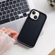 For iPhone 14 Plus Shockproof Frame Frosted TPU Phone Case(Black) - free shipping - PMC TechLife - Order now!