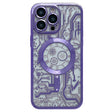 For iPhone 14 Pro Electroplated Circuit Board Pattern MagSafe Phone Case(Purple) - free shipping - PMC TechLife - Order now!