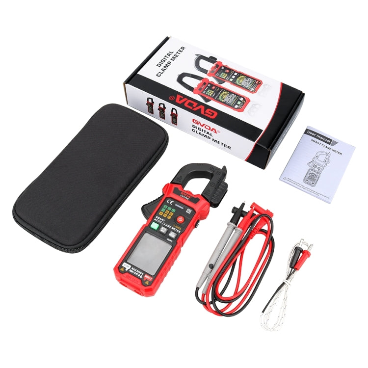 GVDA GD166A Digital Clamp Type Multifunction Intelligent Anti-burn Multimeter