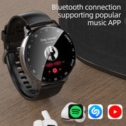 A3 1.43 inch IP67 Water-resistant 4G Android 8.1 Smart Watch Support Face Recognition / GPS, Specification:2G+16G(Black)