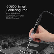 GVDA GD300 Intelligent Internal Heating Digital Display Constant Temperature Maintenance Electric Soldering Iron with 4 Tips