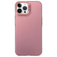 For iPhone 13 Pro Max Semi Transparent Frosted PC Phone Case(Pink) - free shipping - PMC TechLife - Order now!