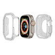 For Apple Watch Ultra 49mm 2-in-1 PC Hybrid TPU Armor Watch Case(Transparent) - Watch Cases by PMC TechLife | Online Shopping South Africa | PMC TechLife
