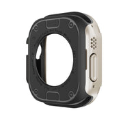 For Apple Watch Ultra 49mm 2-in-1 PC Hybrid TPU Armor Watch Case(Starlight)