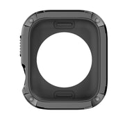 For Apple Watch Series 8 / 7 45mm 2-in-1 PC Hybrid TPU Armor Watch Case(Black)