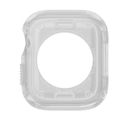 For Apple Watch Series 8 / 7 45mm 2-in-1 PC Hybrid TPU Armor Watch Case(Transparent)