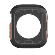 For Apple Watch Series 8 / 7 41mm 2-in-1 PC Hybrid TPU Armor Watch Case(Rose Gold)
