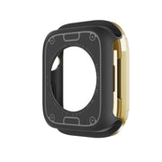 For Apple Watch Series 8 / 7 41mm 2-in-1 PC Hybrid TPU Armor Watch Case(Gold)