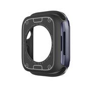 For Apple Watch Series 8 / 7 41mm 2-in-1 PC Hybrid TPU Armor Watch Case(Midnight Blue)