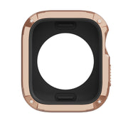 For Apple Watch Series 6 / 5 / 4 / SE 44mm 2-in-1 PC Hybrid TPU Armor Watch Case(Rose Gold)
