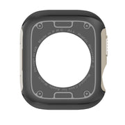 For Apple Watch Series 6 / 5 / 4 / SE 44mm 2-in-1 PC Hybrid TPU Armor Watch Case(Starlight)