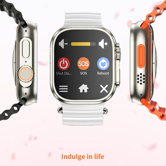 GS29 2.08 inch IP67 Water-resistant 4G Android 9.0 Smart Watch Support AI Video Call / GPS, Specification:2G+16G(Gold)