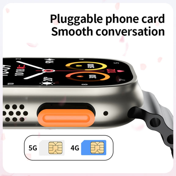 GS29 2.08 inch IP67 Water-resistant 4G Android 9.0 Smart Watch Support AI Video Call / GPS, Specification:4G+64G(Gold)