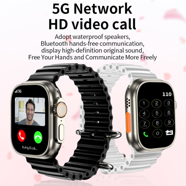 GS29 2.08 inch IP67 Water-resistant 4G Android 9.0 Smart Watch Support AI Video Call / GPS, Specification:4G+64G(Gold)