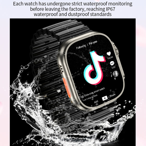 GS29 2.08 inch IP67 Water-resistant 4G Android 9.0 Smart Watch Support AI Video Call / GPS, Specification:4G+64G(Black)