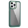 For iPhone 13 Pro Max Carbon Fiber Transparent Back Panel Phone Case(Green) - free shipping - PMC TechLife - Order now!