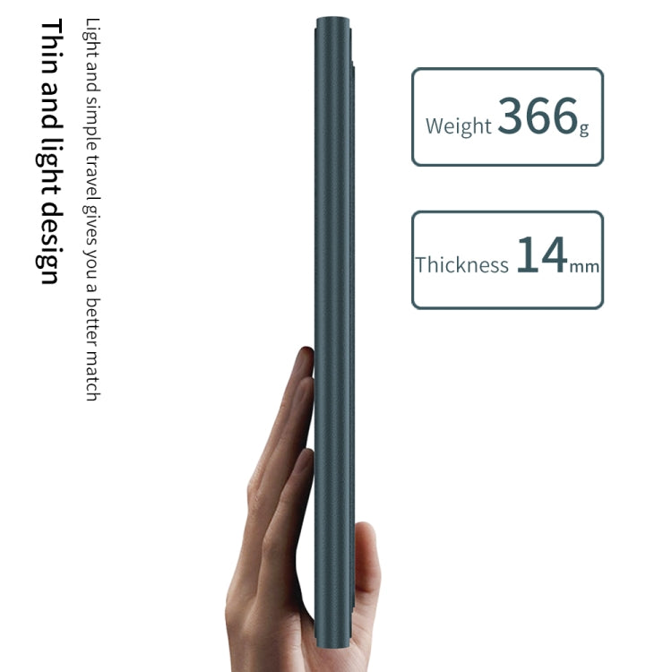 For Samsung Galaxy Z Fold5 GKK Gear Adjustment Bluetooth Keyboard Leather Case with Pen + Keyboard + Mouse + Case(Carbon Fibre)